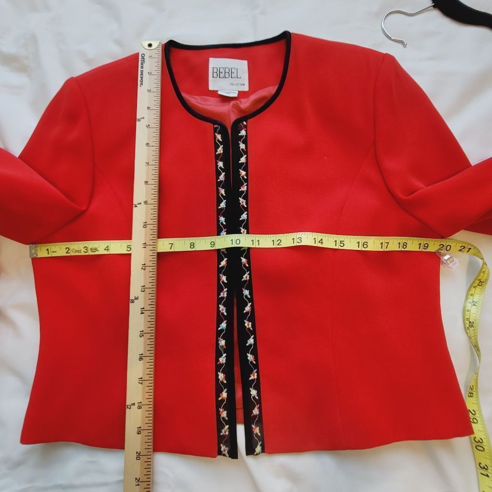 Rebel Collection Red Blazer View 6